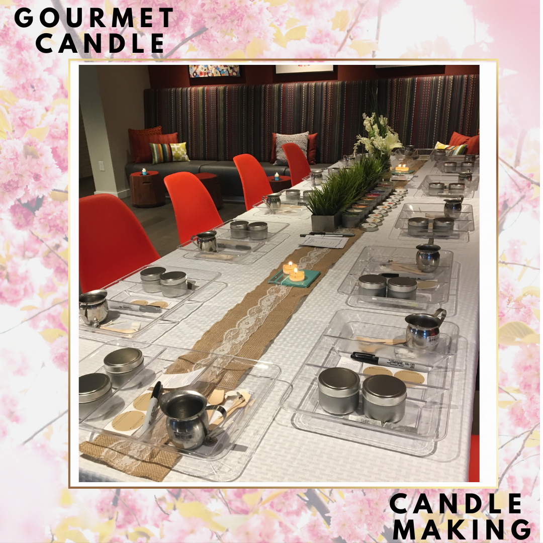 Private Candle-Making Party for Maria | 9/16/23 at 7:00 pm - 9:00 pm | Balance Due 9/5/23 at 12:00 pm + $50 Transportation Fee