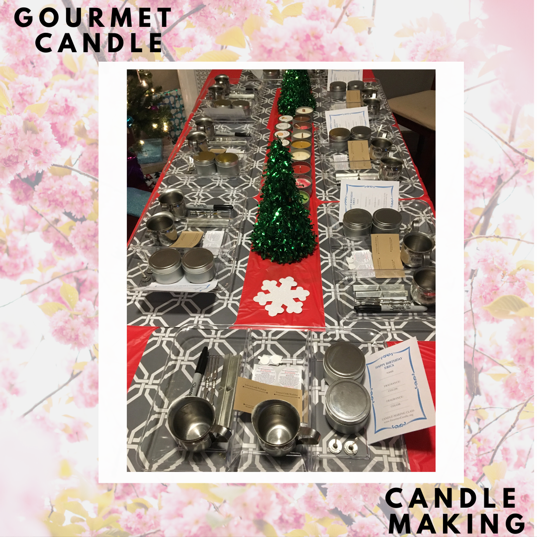 Private Candle-Making Party Deposit for Mika F. | 8/11/23 at 6:00 pm - 8:00 pm | Balance Due 7/25/23 at 12:00 pm