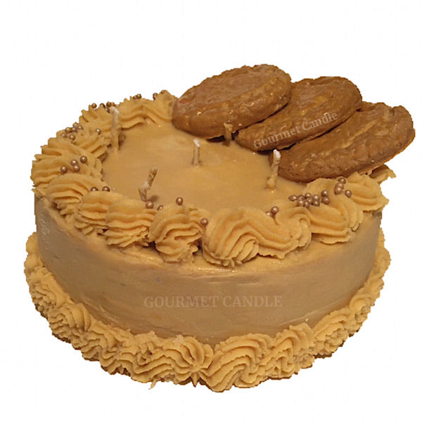 Cinnamon Speckled Buttercream Snickerdoodle Cake - 1 Layer Cake