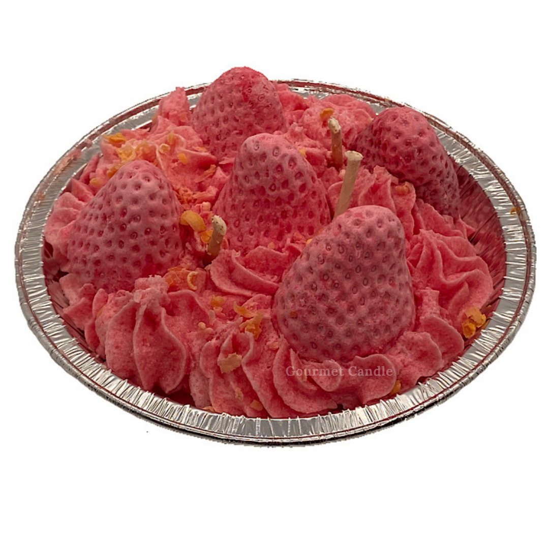 Strawberry Shortcake Candle