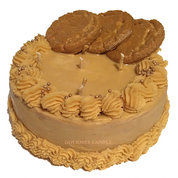 Cinnamon Speckled Buttercream Snickerdoodle Cake - 1 Layer Cake