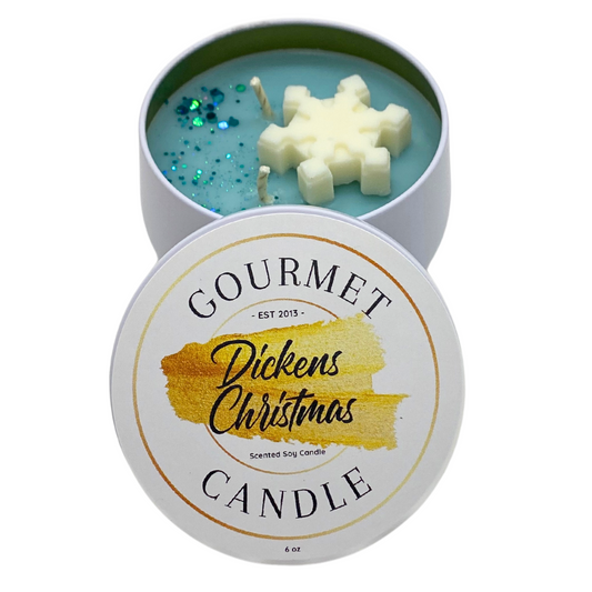 Dickens Christmas Candle