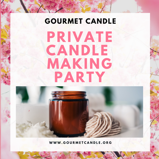 Private Candle-Making Party for Stephanie | 9/16/23 at 2:00 pm - 4:00 pm | Balance Due 9/5/23 at 12:00 pm + $30 Transportation Fee