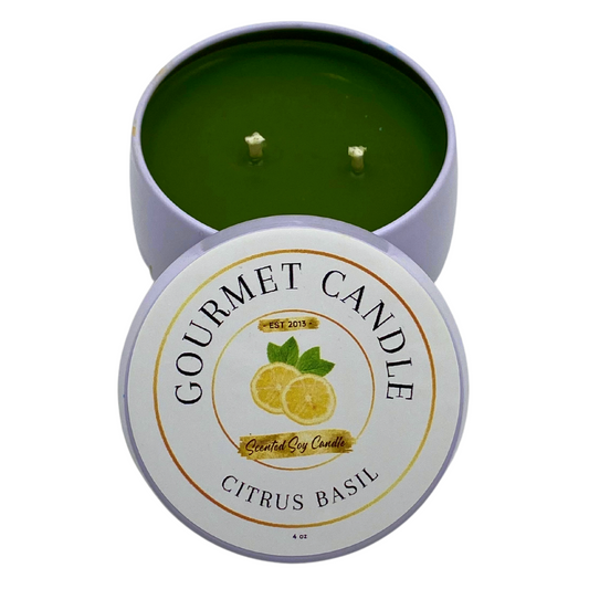 Citrus and Basil Candle - NEW!