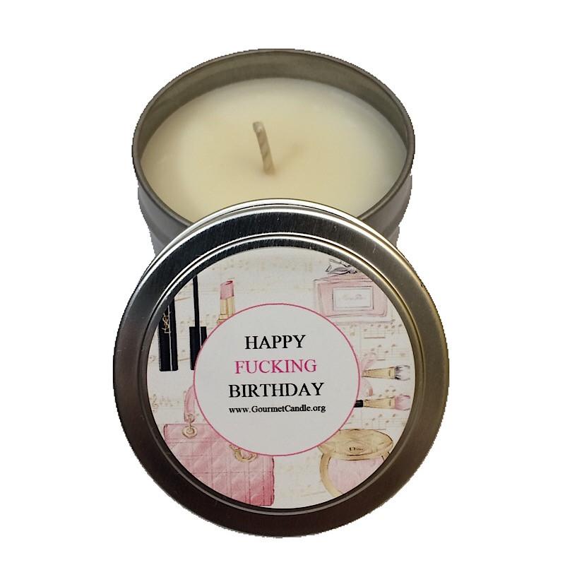 Gifts for Women, Gift Ideas, Unique Gifts Happy Fucking Birthday Candle - Gourmet Candle