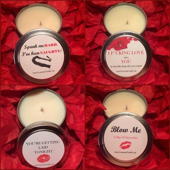 Gifts for Women, Gift Ideas, Unique Gifts Naughty Candles - Gourmet Candle