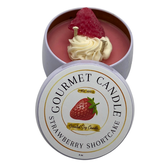 Strawberry Shortcake Candle