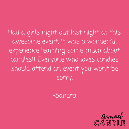 Ladies' Night In Private Candle-Making Party with Complimentary Wine Tasting