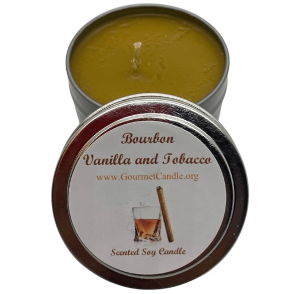 Bourbon Vanilla and Tobacco Candle