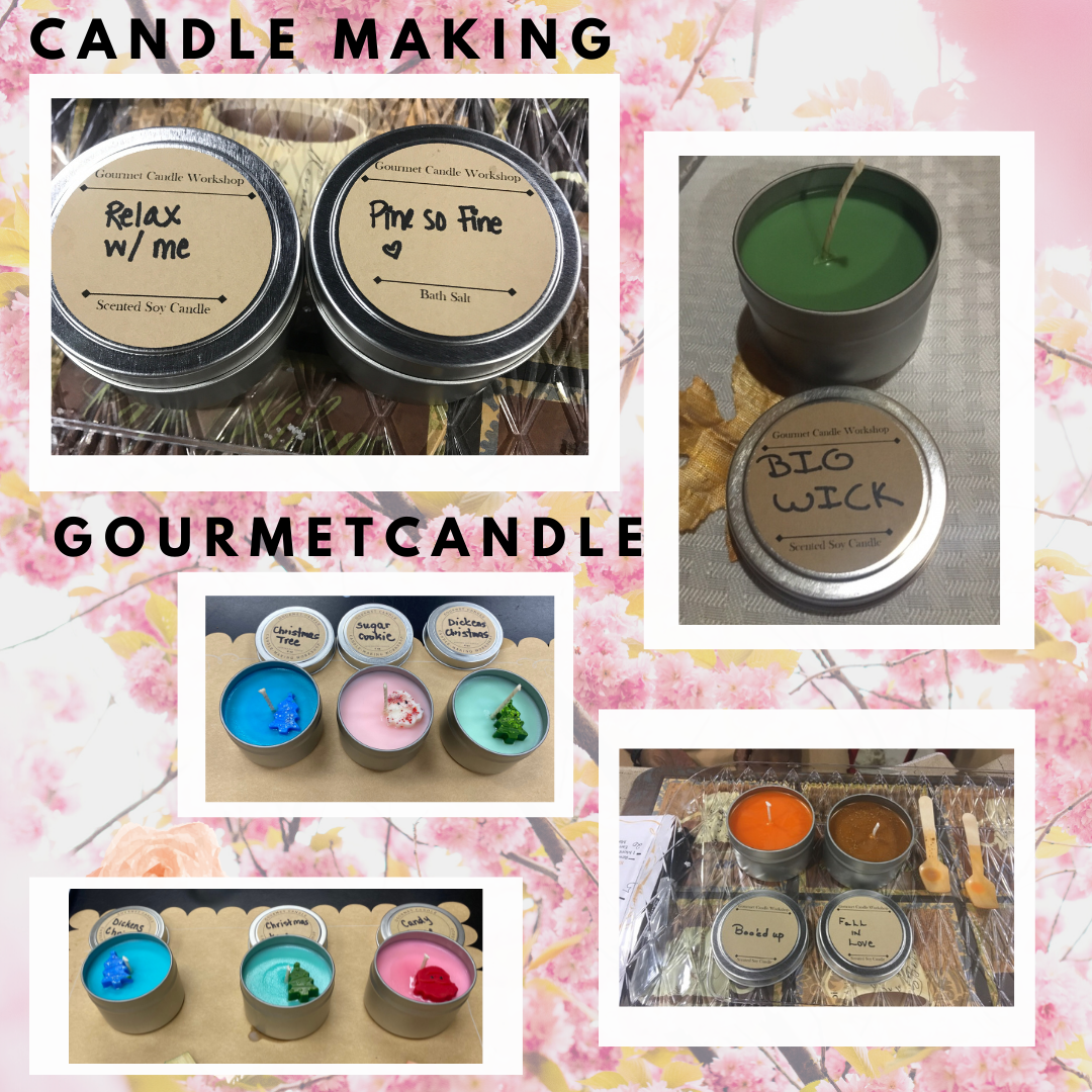 Soy Candle Making Kit - DIY Art in a Box - DIY Relaxation
