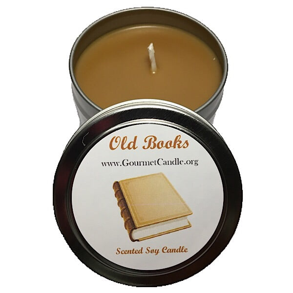 Old Books Candle - NEW!