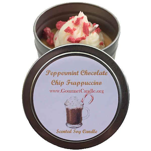 Peppermint Chocolate Chip Frappuccino Candle - NEW