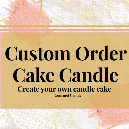 Create Your Own Cake Candle