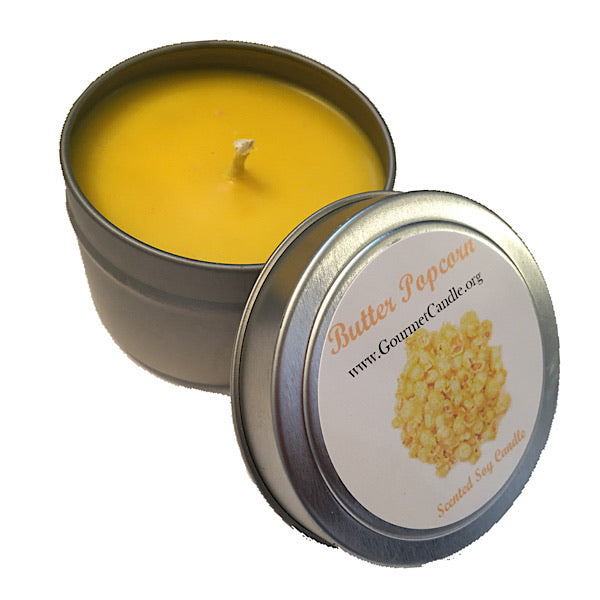 Popcorn Candle Butter Popcorn Food Scented Soy Candle – Gourmet Candle