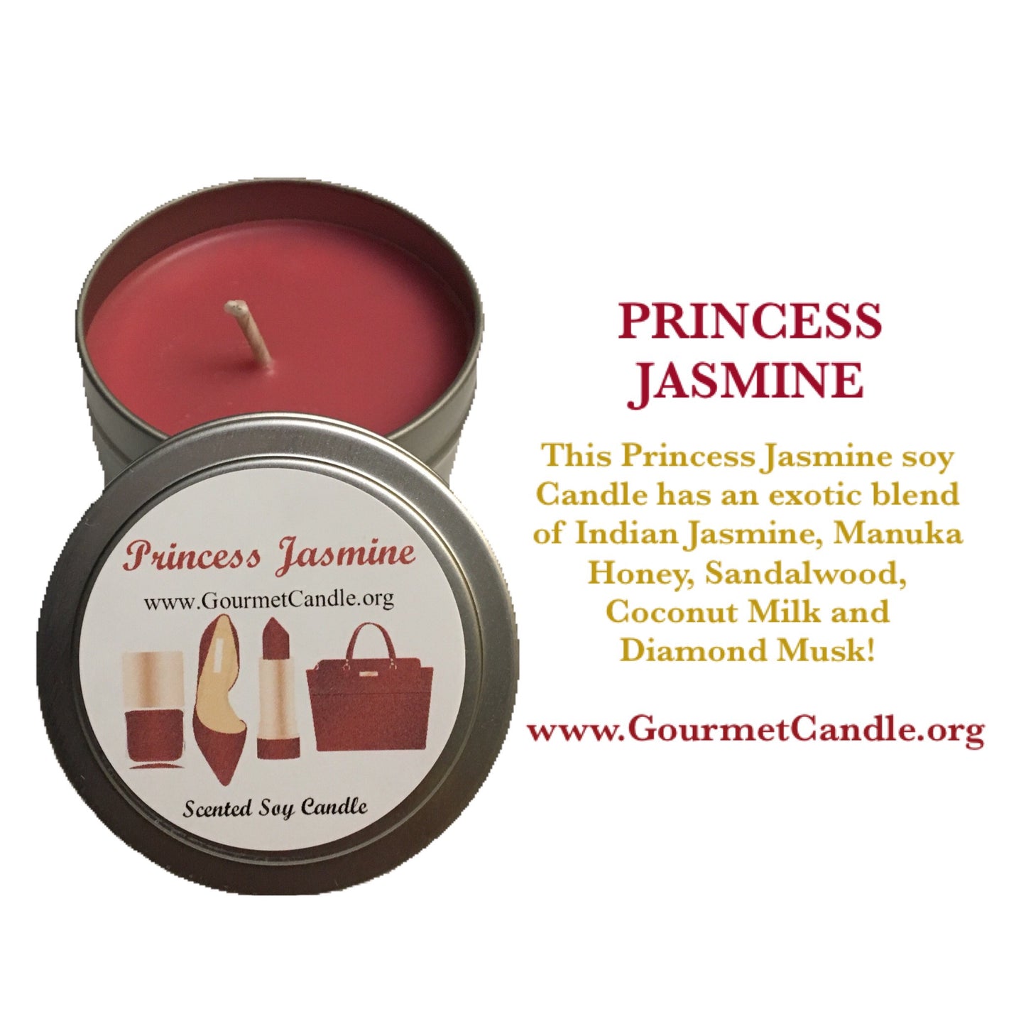 Princess Jasmine Candle - NEW!